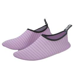 fdsmall Water Shoes Beach Shoes Lightweight Barefoot Aqua Shoes Quick Dry Breathable Swim Shoes (Purple, Erwachsene, 40, Numerisch (von/bis), EU Schuhgrößensystem, 41, M) von fdsmall