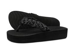 Damen Sandalen Comfy*Weave, Schwarz, Größe 38 EU von flip*flop