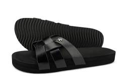 flip*flop Damen Hausschuh toscany, Schwarz, Größe 42 EU von flip*flop