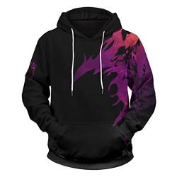 Männer Frauen Anime The Seven Deadly Sins 3D Kapuzenpullover Meliodas Langarm Sweatshirt Ban Pullover The Dragon's Sin of Wrath Hoodie mit Reißverschluss von flowereyes