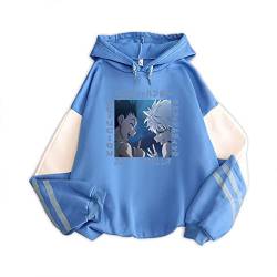 flowereyes Männer Frauen Anime Hunter x Hunter Kapuzenpullover Killua Cartoon Langarm Sweatshirt Killua Zoldyck Bedruckter Pullover Gon Freecss Hoodie von flowereyes