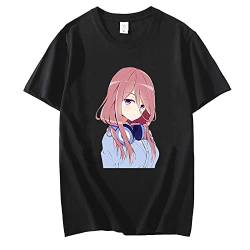 flowereyes The Quintessential Quintuplets T-Shirt Anime Harajuku Casual Sweatshirt Tops Nakano Miku Cosplay Kostüm Männer Frauen von flowereyes