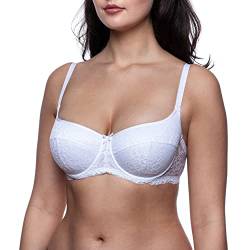 frugue Damen Dirndl BH Push Up Bandeau Weiß EU 75F von frugue