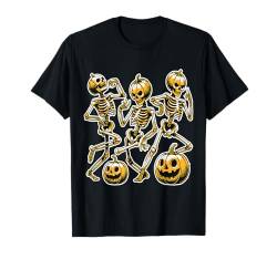 Tanzende Skelette Tanz Halloween T-Shirt von funny halloween