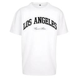 Mister Tee Upscale Unisex T-Shirt L.A. College Oversize Tee, T-Shirt mit Aufdruck, Oversized Fit, Streetwear von gs1 data protected company 4068059000002