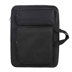 Zeichenbrett Tragetasche mit Schultergurt Transporttasche A3 Multifunktionale Tasche Zeichenplatten Rucksack Tragbar Transportmappe 46 x 34 cm Wasserdicht Zeichenplattentasche für Zeichnung Künstler von haozaikeji