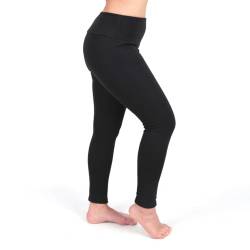 Thermo Leggings Damen - gefütterte High Waist Thermoleggins mit Innenfleece - warme Winter Hose, Hohe Taile Leggins kuschelig von hemmy