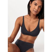 hessnatur Damen Soft BH PURE SENSE aus TENCEL™ Modal - schwarz - Größe 34 von hessnatur