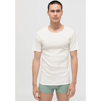 hessnatur Herren T-Shirt PureDAILY im 2er Set aus Bio-Baumwolle - weiß - Größe 6 = 50 von hessnatur