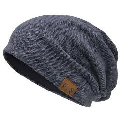 iParaAiluRy Beanie Herren - Strickmütze Herren Mütze Winter Herbst Wintermütze Herren Slouch Mütze Herren Wollmütze Haube Herren Feinstrick Beanie Mütze Damen Männer Weich Warm Baumwollmütze Unisex von iParaAiluRy