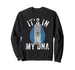 Lustig, es ist in meiner DNA, Fingerabdruck, Flagge von Guatemala Sweatshirt von it's in my DNA Guatemala flag Fingerprint