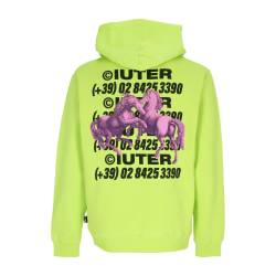 Horses Hoodie Lime Herren Kapuzenpullover von iuter