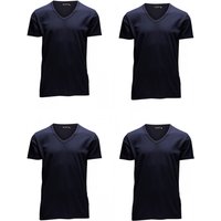 Jack & Jones Herren T-Shirt O-Neck & V-Neck Slim Fit 4er Pack von jack & jones