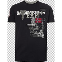 T-Shirt SÖLVE Jan Vanderstorm schwarz von jan vanderstorm