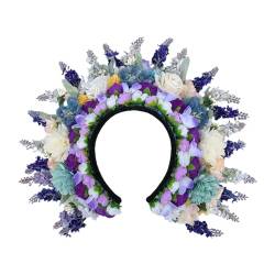 jojobasec Einzigartige Damen-Blumen-Haarnadel, Kopfschmuck, schöne Haarspange mit schönen Blumen, schönes Stirnband für den täglichen Gebrauch von jojobasec