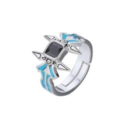 kakazoomm eu Anime Sword Art Online SAO Kirigaya Kazuto Schwert Ring Cosplay Ringe Prop Geschenk Einstellbare Schmuck von kakazoomm eu