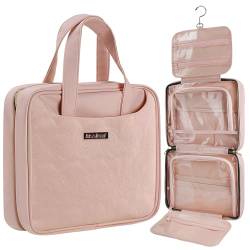 Kulturtasche Kulturbeutel Damen zum Aufhängen Gross,Reise Kosmetiktasche Groß zum Aufhängen,Waschtasche Damen zum Aufhängen Travel Essentials Women von kissleaf