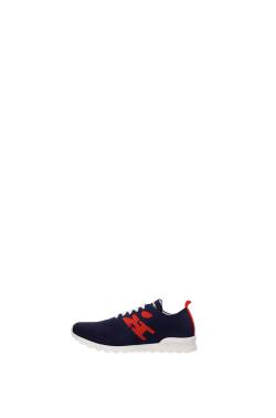 MANN TURNSCHUHE SCHUHE 90%CO10%EA - NAVY BL NAVY BLAU/ROT von kiton