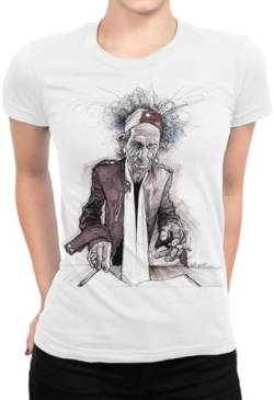 Keith Richards Art Women's T-Shirt(Large) von kouxi