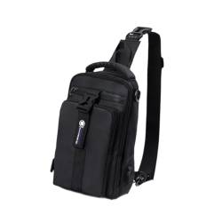 kowaku Herren Brusttasche Tote Tragbare Umhängetasche für Sport Reisen Shopping Camping von kowaku