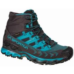 La Sportiva Ultra Raptor II Mid Wide GTX Damen Multifunktionsschuhe (Anthrazit 42,5 EU)  Typ AB (Leichtwanderstiefel) Trekkingschuhe von la sportiva