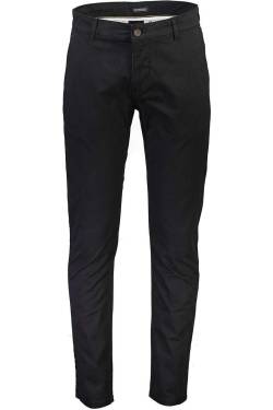 Lindbergh Lindbergh Blue Slim Fit Chino schwarz, Einfarbig von lindbergh