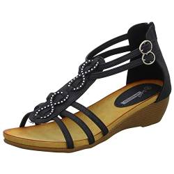 living UPDATED NTGM120139-BK Damen Sandalette, Größe 39 von living UPDATED