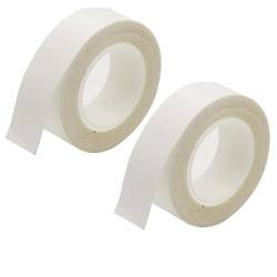 2 Rollen Fashion Tape Doppelseitig Transparent Body Tape Starke Doppelseitiges Klebeband Kleidung Ganztägige Klebestreifen Kleidung Haut Clothing Tape für Kleider Dessous Abendkleidung Blusen von lokxmve