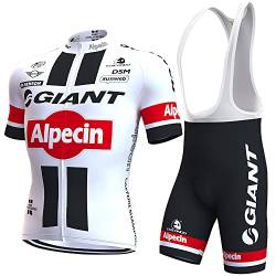 louizumify Radtrikot Kurzarm Anzug für Männer, Sommer Radsport Trikot Anzug für Männer, Radsport Anzug für Männer kurze Ärmel, atmungsaktiv schnell trocken Radsport Trikot Anzug von louizumify