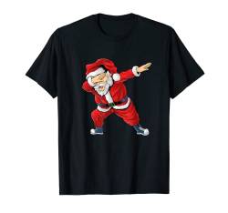 Dabbing Weihnachtsmann, lustiges Weihnachten T-Shirt von lustige Weihnachten