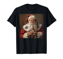 Lustiger betrunkener Weihnachtsmann, lustiges Weihnachten T-Shirt von lustige Weihnachten