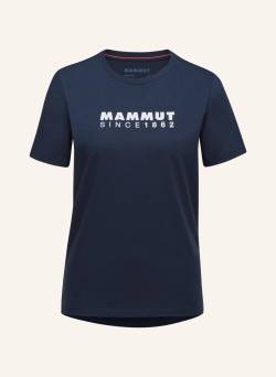 Mammut Mammut Mammut Core T-Shirt Women Logo blau von mammut