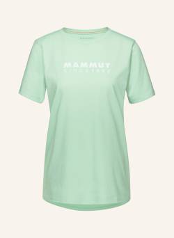 Mammut Mammut Mammut Core T-Shirt Women Logo gruen von mammut