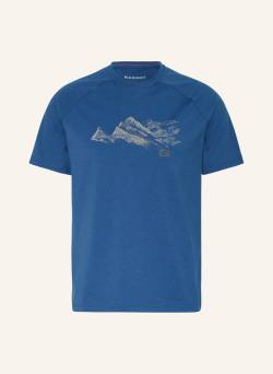 Mammut T-Shirt Mountain blau von mammut