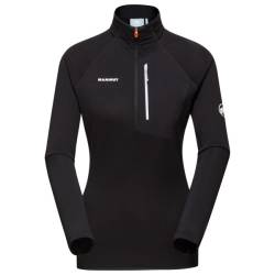 Mammut - Women's Aenergy Light Midlayer Half Zip Pull - Fleecepullover Gr XL schwarz von mammut