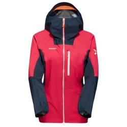 Mammut - Women's Eiger Speed Hardshell Hooded Jacket - Regenjacke Gr S bunt von mammut