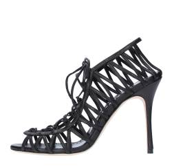 Manolo Blahnik Sandalen Schwarz von manolo-blahnik