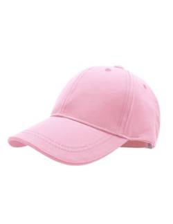 maximo GOTS Kids-Cap, Metallverschluß Canvas 51/-53 rosa nelke von maximo