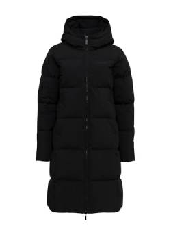 mazine Damen Winterjacke Elmira Puffer Coat - black - Größe XS von mazine