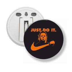 Knopf 58 MM - Just Do It, 58mm, Kunststoff von mcliving