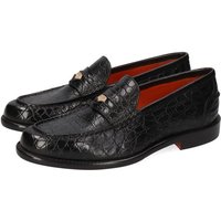 Melvin & Hamilton Gianna 3 vegetabil gegerbt Loafer Flache Schuhe, Slipper, Mokassin mit Reptilien Prägung von melvin & hamilton