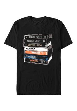 Metallica - Cassettes - T-Shirt - Schwarz - S - 100% Baumwolle,Jersey von metallica