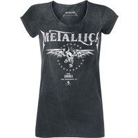 Metallica T-Shirt - Biker - S bis 4XL - für Damen - Größe XL - schwarz/grau  - EMP exklusives Merchandise! von metallica