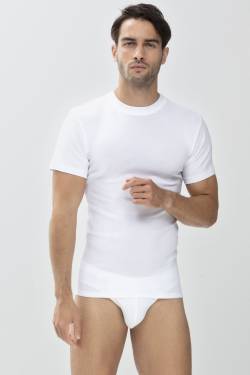 Shirt Serie Casual Cotton Weiss von mey