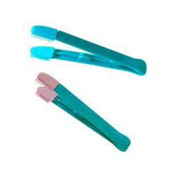 2Pcs Eye Gum Cleaner dog eye cleaner brush dog eye comb greyhound comb lightweight kitten comb pet grooming brush dog grooming comb cat tear stain comb pp hairbrush portable von minkissy