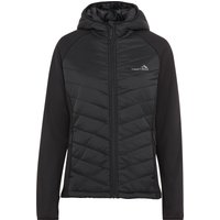 moorhead Steppjacke, Kapuze, Reißverschluss, für Damen, schwarz, 40 von moorhead