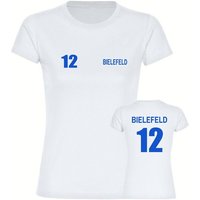 multifanshop T-Shirt Damen Bielefeld - Trikot 12 - Frauen von multifanshop