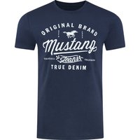 Mustang Tshirt Herren Regular Fit S bis 6XL von mustang