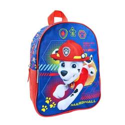 mybagstory - Paw Patrol Rucksack - Kinder - Schule - Kindergarten - Kita - Kindergarten - Kindergarten - Schulranzen Junge - Größe 29 cm - Verstellbare Träger - Geschenkidee - Blau - Rot, Paw Patrol - von mybagstory