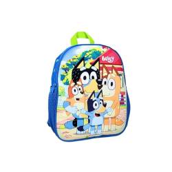 mybagstory - Rucksack Bluey Schulranzen Jungen Kindergarten – Blau – Kinder – Schule – Kindergarten – Größe 30,5 cm – verstellbare Träger – Geschenkidee, Bluey - Blau, Enfant von mybagstory